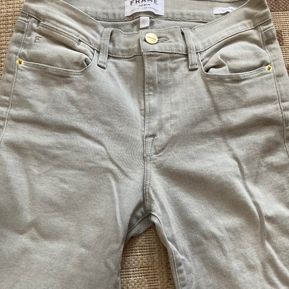 Frame Denim Grey Flare Jeans - Picture 2 of 9